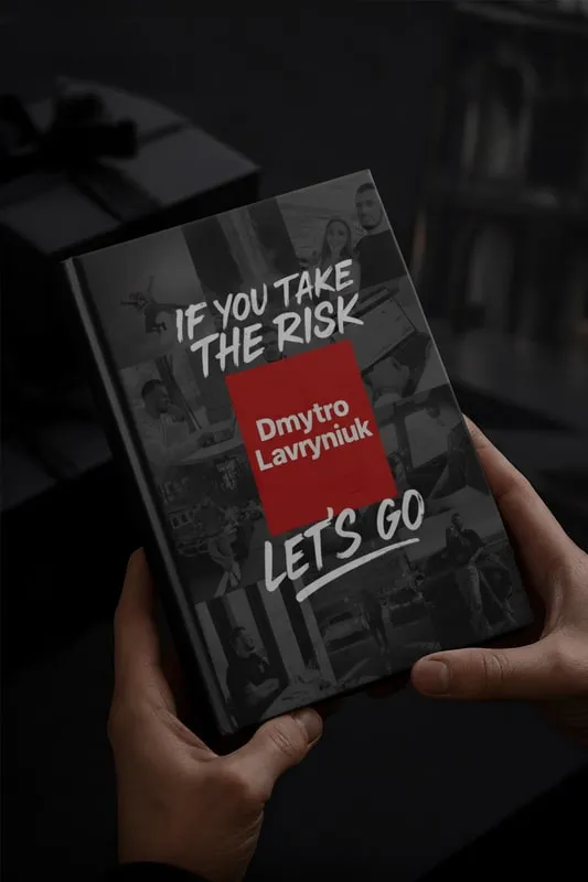 If You Take The Risk - book by Dmytro Lavryniuk